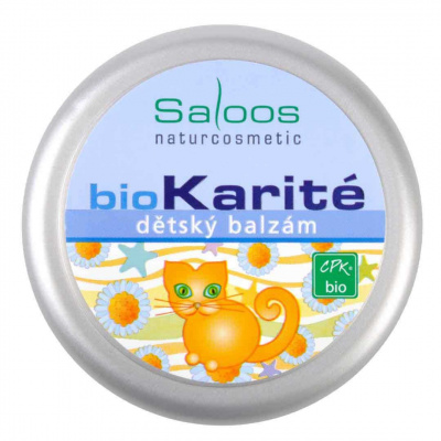 Saloos naturcosmetic Dětský balzám - bioKarité 50 ml | Přírodní kosmetika pro děti