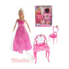 SIMBA Steffi Love panenka 29cm set princezna s toaletním stolkem a židličkou