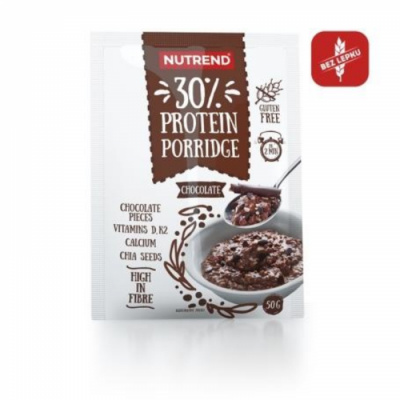 Proteinová kaše Protein Porridge - Nutrend Příchuť: čokoláda, Balení (g): 50 g