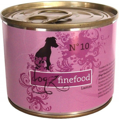 Konzerva Dogz finefood No.10 - s jehněčím masem 200g