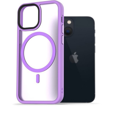 AlzaGuard Matte Case Compatible with MagSafe pro iPhone 13 Mini světle fialový AGD-PCMM35V