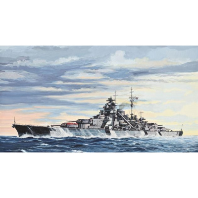 1:700 Bitevní loď Bismarck