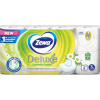 Zewa Deluxe Aqua Tube Camomile 3-vrstvý 8 ks