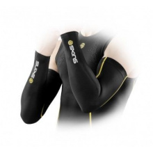 Kompresní prádlo SKINS Essentials Sleeves - Black/Yellow ( kompresní návleky na ruce) M