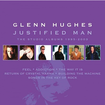 CHERRY RED GLENN HUGHES - Justified Man - The Studio Albums 1995-2003 (Clamshell) (CD)