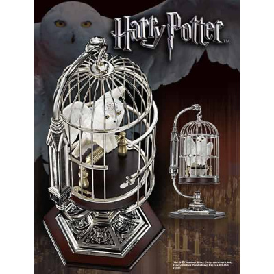 Harry Potter Miniature Hedwig and Cage