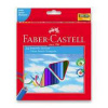 Pastelky Faber-Castell 120524 trojhranné 24 barev + ořezávátko