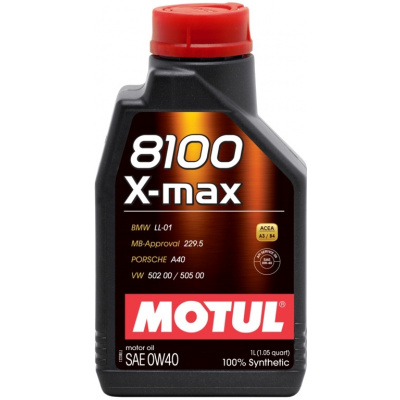 Motul 8100 X-max 0W-40, 1 l