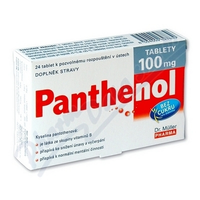 Dr.Müller Panthenol 100 mg 24 pastilek