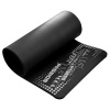 Podložka LIFEFIT YOGA MAT EXKLUZIV PLUS, 180x60x1,5cm, černá