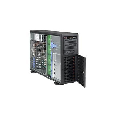 SUPERMICRO CSE-743AC-668B SUPERMICRO Tower/4U 8x 3,5" HS SAS/SATA, 2x 5,25", 1x 5,25" pro 3,5", 668W (80PLUS Platinum)