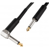 CASCHA Guitar Cable 3 m Angled