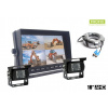 AHD parkovací set do auta - LCD HD monitor 10" + 2x HD IR kamera - 10m kabel