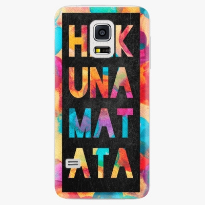 Plastový kryt iSaprio - Hakuna Matata 01 - Samsung Galaxy S5 Mini - Kryty na mobil Nuff.cz