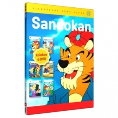 Sandokan kolekce /papírové pošetky/ (6DVD) - DVD