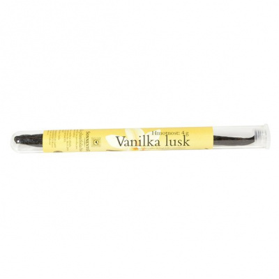 Vanilka lusk bio, / vanilkový prášek varianty Vanilla planifolia Sonnentor druhy: lusk balení 2,5 g