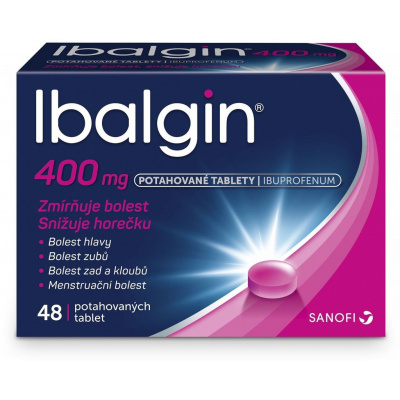 Ibalgin 400 por.tbl.flm. 48 x 400 mg