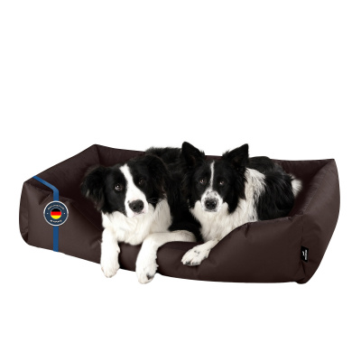 BedDog Pelíšek pro psy ZARA,(XXL) cca 120x85x23cm,CHOCOLATE (hnědý)