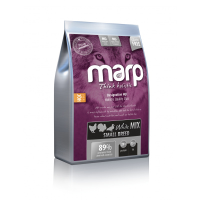 Marp Holistic White Mix SB 12kg – pro malá plemena bez obilovin