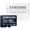 Samsung micro SDXC 256GB PRO Ultimate + SD adaptér