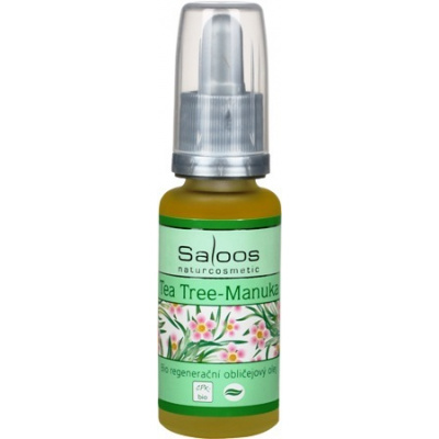 Saloos bio regenerační obličejový olej Tea Tree-Manuka 20 ml