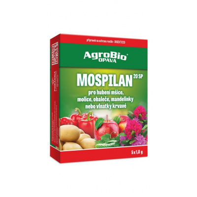 AgroBio Mospilan 20 SP Přípravek k hubení škůdců 5x1,8g 001038