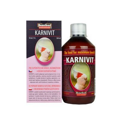 Aquamid s.r.o. Karnivit pro exoty 500ml