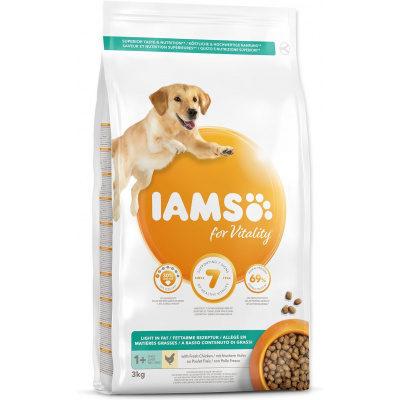 Krmivo IAMS Dog Adult Weight Control Chicken 3kg