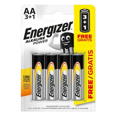 Energizer Alkaline Power AA 4ks 7638900302103