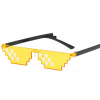 Party Boxík Thuglife pixel 8 bit brýle - různé barvy Barva: Žlutá