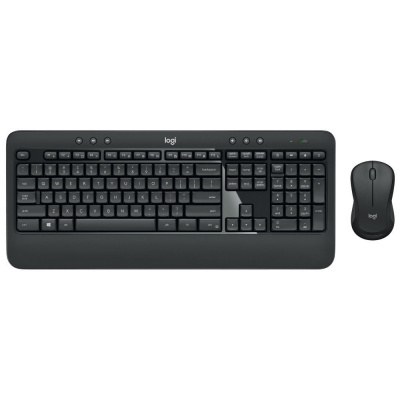 Logitech MK540 ADVANCED Set klávesnice a myši, bezdrátový, 2,4GHz, US layout, USB, černý 920-008685