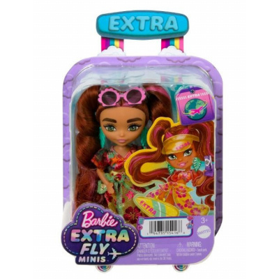 Barbie Extra Minis v plážovém oblečku