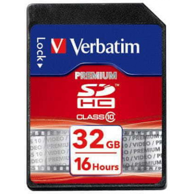 Verbatim SDHC 32GB Class 10 (43963)