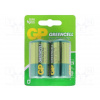 GP 13G U2 Baterie: zinko-uhlíková; 1,5V; D; nenabíjecí; 2ks; GREENCELL