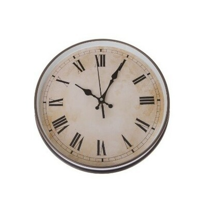 Nástěnné hodiny Roma, pr. 31 cm, plast