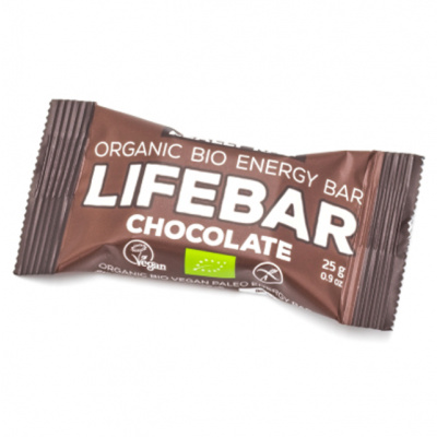 LIFEFOOD Lifebar tyčinka čokoládová RAW BIO 25 g