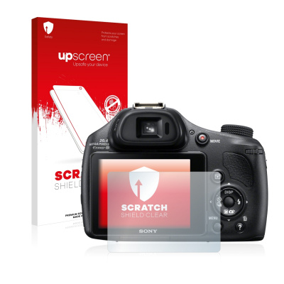 Čirá ochranná fólie upscreen® Scratch Shield pro Sony Cyber-Shot DSC-HX400V (Ochranná fólie na displej pro Sony Cyber-Shot DSC-HX400V)