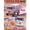 Tatra 815 4x4 - Paris-Le Cap č. 502 / Paris-Peking č. 310 - 1992 - 1:25 Tatra 815 4x4 - Paris-Le Cap č. 502 / Paris-Peking č. 310 - 1992 - 1:25