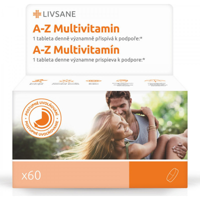Livsane A-Z Multivitamin komplex 60 tablet