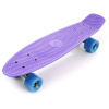 Meteor 56 cm AL truck fialový - modrý pennyboard