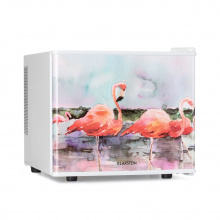 Klarstein Pretty Cool, chladnička na kosmetiku, Flamingo, 17 litrů, 50 W, 1 police (HEA6-PrettyCoolFlg)