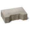 CS-BETON Betonová zámková dlažba CS-BETON KOST kraj tl.6 cm šedá 20x14 cm