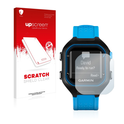 Čirá ochranná fólie upscreen® Scratch Shield pro Garmin Forerunner 25 (Big Edition) (Ochranná fólie na displej pro Garmin Forerunner 25 (Big Edition))