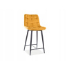 Barová židle Signal Chic H-2 Velvet 45x37x92 cm kari