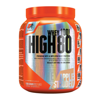 Extrifit High Whey 80 1000g Příchuť: Cookies se smetanou