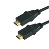 GoGEN Kabel GoGEN HDMI 1.4, 3m, s rotací 180°, pozlacený, High speed, s ethernetem, černý