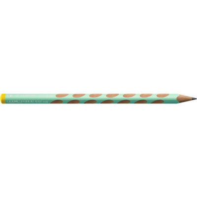 Grafitová tužka "Easygraph", pastelová zelená, HB, trojhranná, pro leváky, STABILO