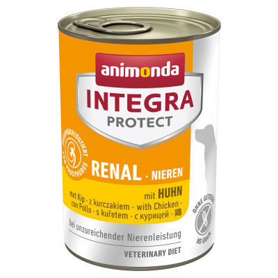 Animonda Integra Protect Nieren (Ledviny) konzerva 6 x 400 g - S kuřecím