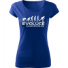 Dámské tričko Evoluce Inline bruslení modré