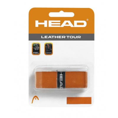 Tenisový grip HEAD Leather Tour Grip